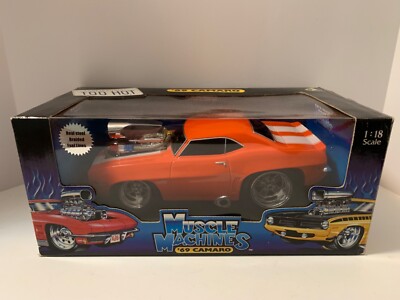 American Muscle 1/18 シボレー カマロ RS 1969 American Muscle 1969 Chevrolet Camaro SS Black 1:18 Die Cast Model