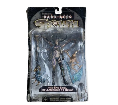 McFarlane Toys Spawn Dark Ages The Skull Queen Action Figure 1998 Series 11 