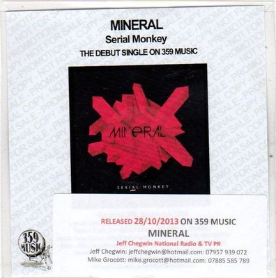 (EO260) Mineral, Serial Monkey - 2013 DJ CD