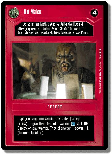 Star Wars CCG Premiere Limited - Dark Side Singles (C/U/R) - Choose Your Cards - Picture 75 of 147