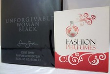 SEAN JOHN UNFORGIVABLE WOMAN BLACK 2.5 SP PARFUM HTF BOXED, GENUINE