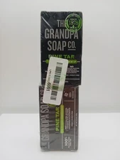 2 Grandpa'S Pine Tar Bar Soap - 3.25 Oz.  S
