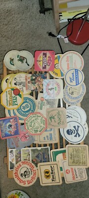 Vintage Drink Beer Coasters German European et al Lot Of 53