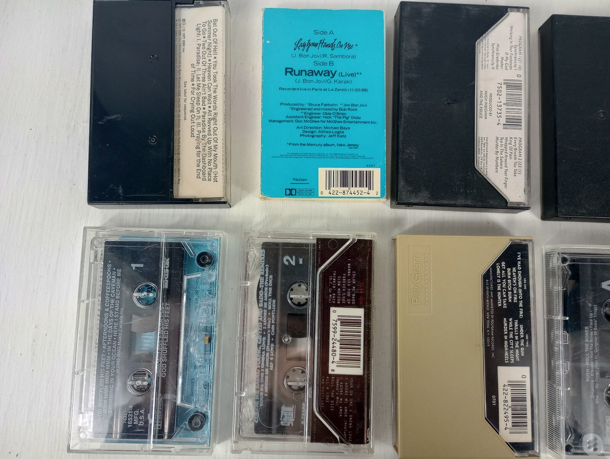 Vintage Rock Cassette Mixed Lot (80's & 90's) x15 | eBay