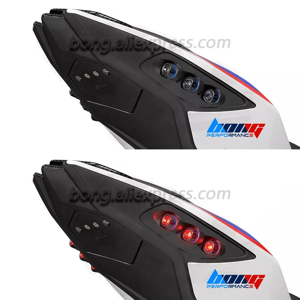 In-Tail LED Integrated Tail Light For BMW S1000RR 2019-2022 Turn Signal Light - Image 4 of 4