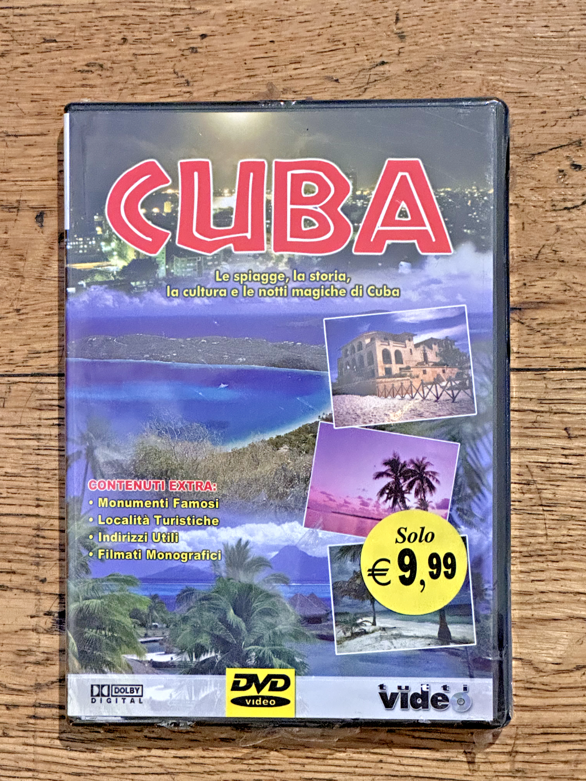 DVD NUOVO SIGILLATO - CUBA LE SPIAGGE, LA STORIA, LA CULTURA
