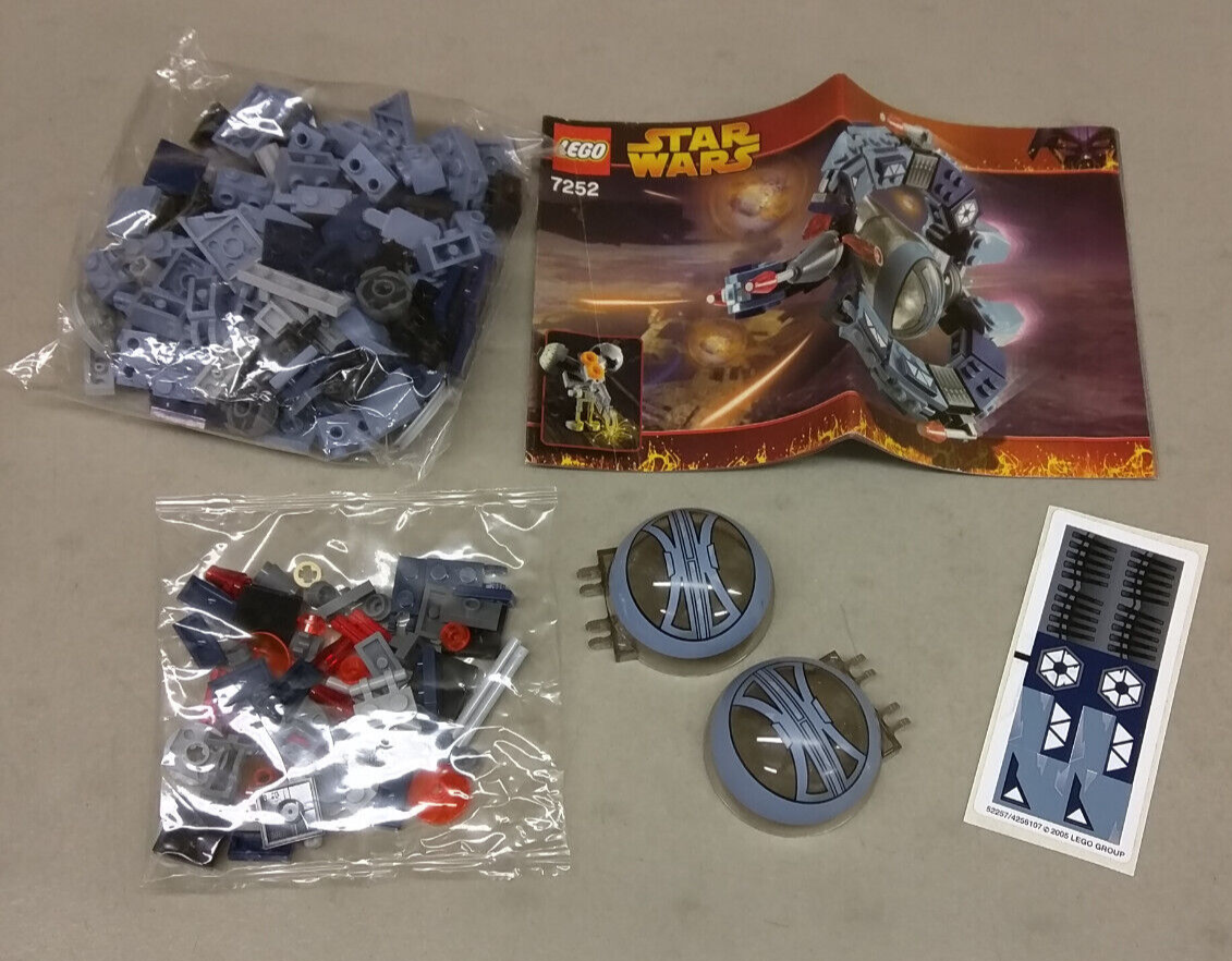 LEGO Star Wars 7252 Droid Tri-Fighter NEW! Buzz Saw Sith ARC-170