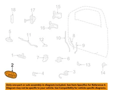 FORD OEM 98-07 Sable Front Door Lock Hardware-Handle, Outside 4F1Z5422405ABPTM