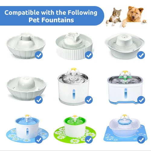 12V Wasserpumpe Pumpe für Katzen Hunde Haustier Trinkbrunnen Ersatzpumpe Neu - Bild 4 von 9