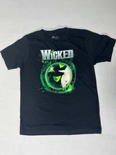 WICKED The Musical BROADWAY SHOW UNISEX CLOCK TEE  YOUNG KID`S SIZE NEW  T-SHIRT