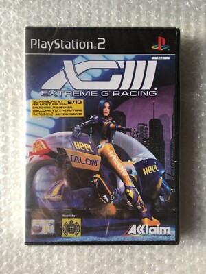 EG3 Extreme G III Racing Playstation 2 PS2 Factory Sealed