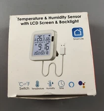 MOES WiFi Smart Thermometer Hygrometer Temperature Humidity Sensor-A2.2