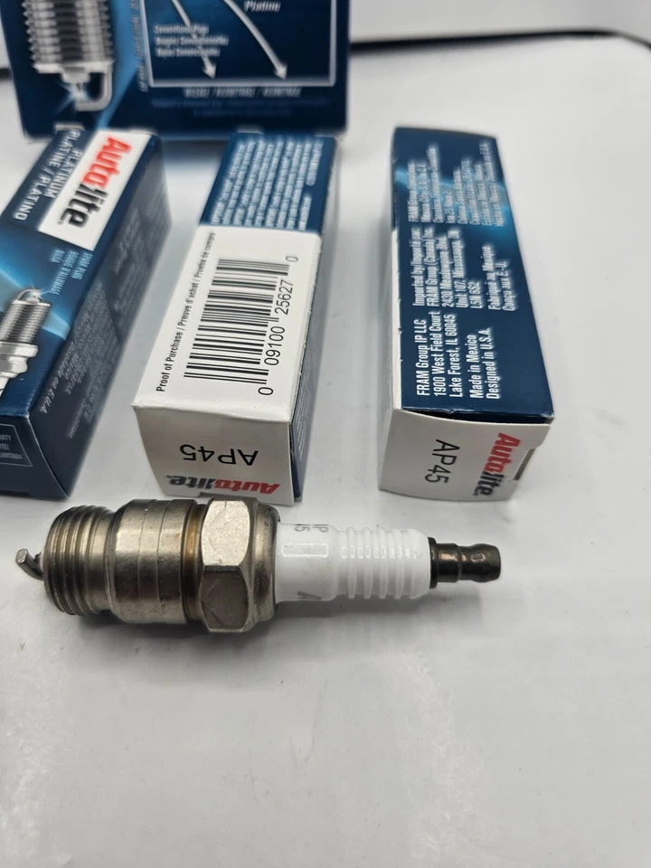 (CANTIDAD 4) Bujía Autolite AP45 para Ford E-150 Econoline 1986 Foto 2 de 4