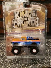 Greenlight Kings Of Crunch 1972 Chevrolet Monster Truck K-10 AM/PM Boss 1:64