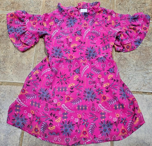 Lot of 2 Wonder Nation Girls Sz 4T-5 Colorful Fancy Dresses Tutu - Picture 8 of 15