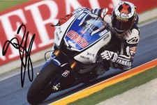 Jorge Lorenzo Autograph
