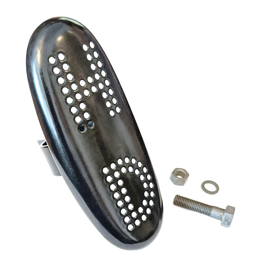 V-Twin Manufacturing Chrome 1 3/4 In. Drag Exhaust Pipe Heat Shield Set - 77244 For 2004-2013 Harley-Davidson Sportster Motorcycles - Dennis Kirk - Foto 5