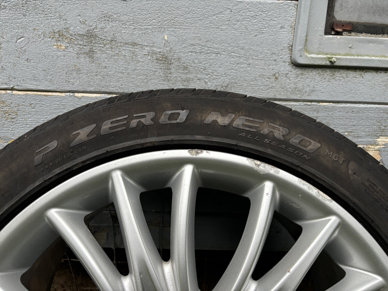 MASERATI QUATTROPORTE FRONT  REAR WHEEL TIRE COMBO 2014-17