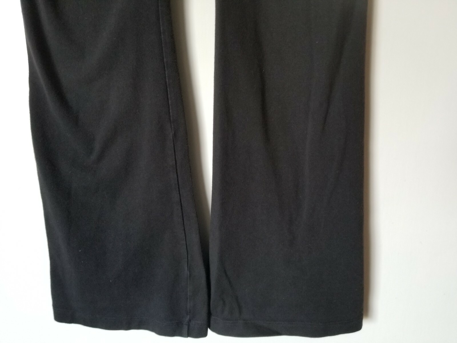 Yoga Basic Solid Black Elastic Waist Stretch Pant… - image 10
