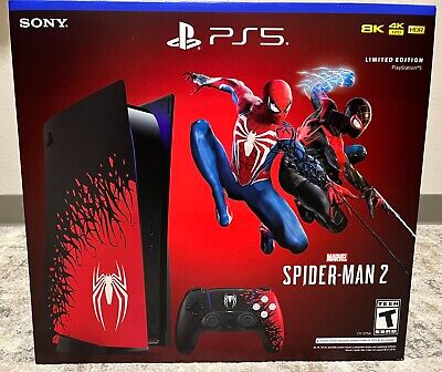 PlayStation®5 Console – Marvel’s Spider-Man 2 Limited Edition Bundle