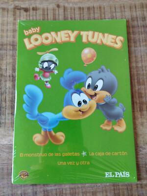 Baby Looney Tunes Lucas Lola Taz Warner sobre carton DVD Español
