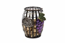 G! For Gifts Wine Barrel Cork Holder