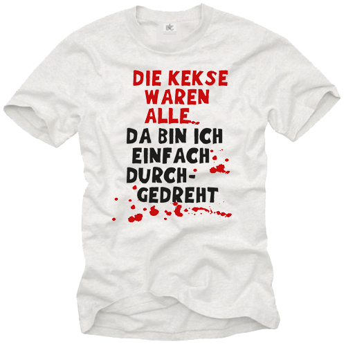 Lustiges Sprüche Herren T Shirt Mit Keksen Witziges Männer Nerd Shirt Ebay
