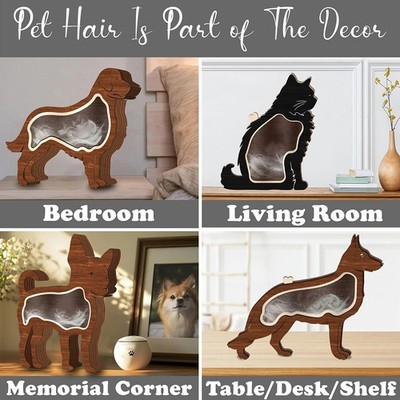 Cost-Effective User Friendly Stable Compact Creative Wooden Pet Hair Storage Box