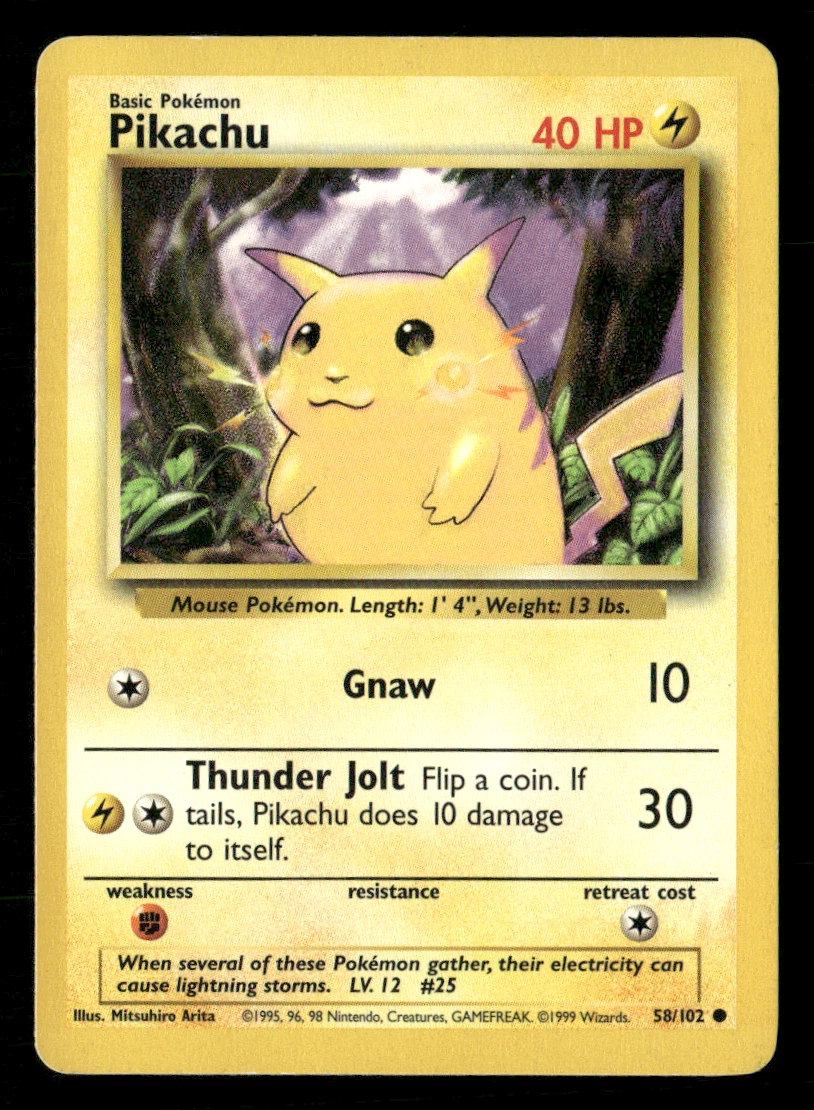 pikachu pokemon card value basic Pikachu 50/149 main image 0