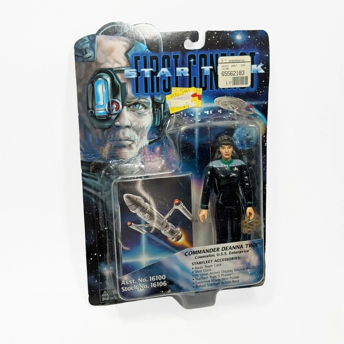 Star Trek First Contact Star Trek Collectible Action Figures for
