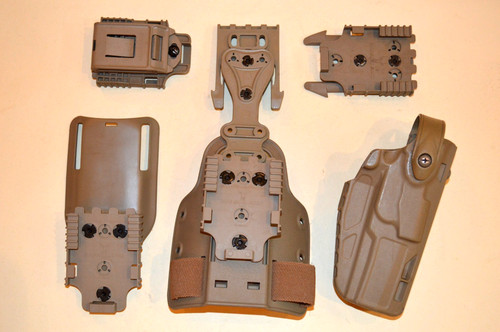 Safariland MHHC Military RH Holster Kit w/Drop Leg -- Sig Sauer M17/M18 P320
