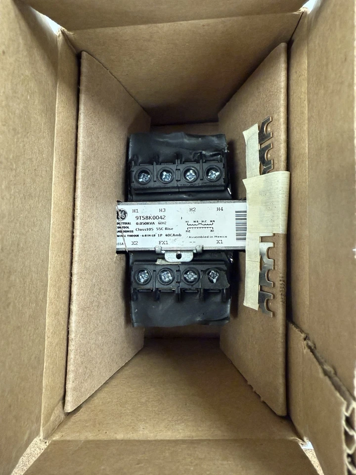 GE 9T58K 0042 CONTROL POWER TRANSFORMER, 150VA, 240 X 480 pri, 120V Secondary - Image 2 of 4