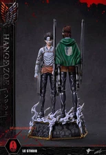 LC Studio Attack on Titan Levi·Ackerman Hange Zoe Resin Model Statue