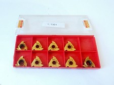 9 SANDVIK R166.0G-22WH01-050 1020 Carbide Indexable Laydown Threading Inserts
