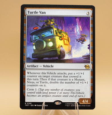 #ad Turtle Van 181 Rare Regular TMNT Store Promo Eligible $0.99