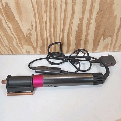 Tested   Dyson Airwrap HS01 Nickel/Fuchsia Wand With Coanda smoothing dryer 