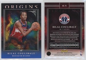 2023-24 Panini Origins Blue /99 Bilal Coulibaly #70 Rookie RC
