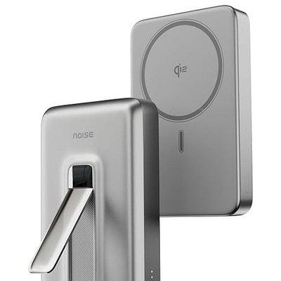 Noise Qi2 Certified MagSafe Wireless 10000mAh powerbank with built in stand