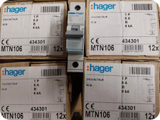 HAGER MCB MTN125, MTN132,  MCB Circuit Breakers