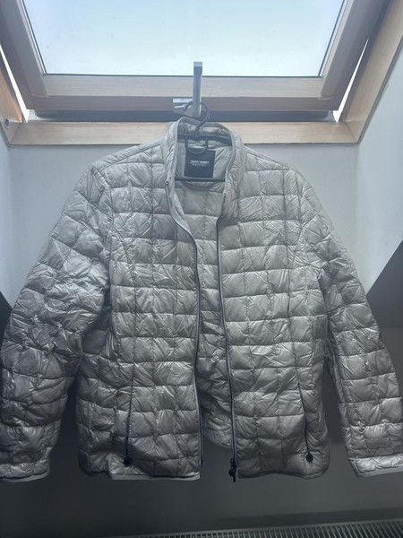 Women Gerry Weber Jacket Silver Nylon 44