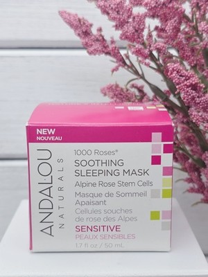 Andalou 1000 Roses Sensitive Soothing Sleeping Mask Sensitive 1.7 Oz