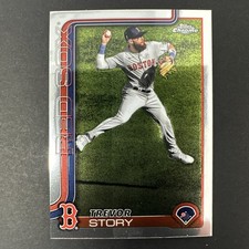 Trevor Story 2025 Topps Chrome #232 Boston Red Sox