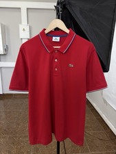Vintage 90s Lacoste Sport Polo T-Shirt Made in France Rare Size XL