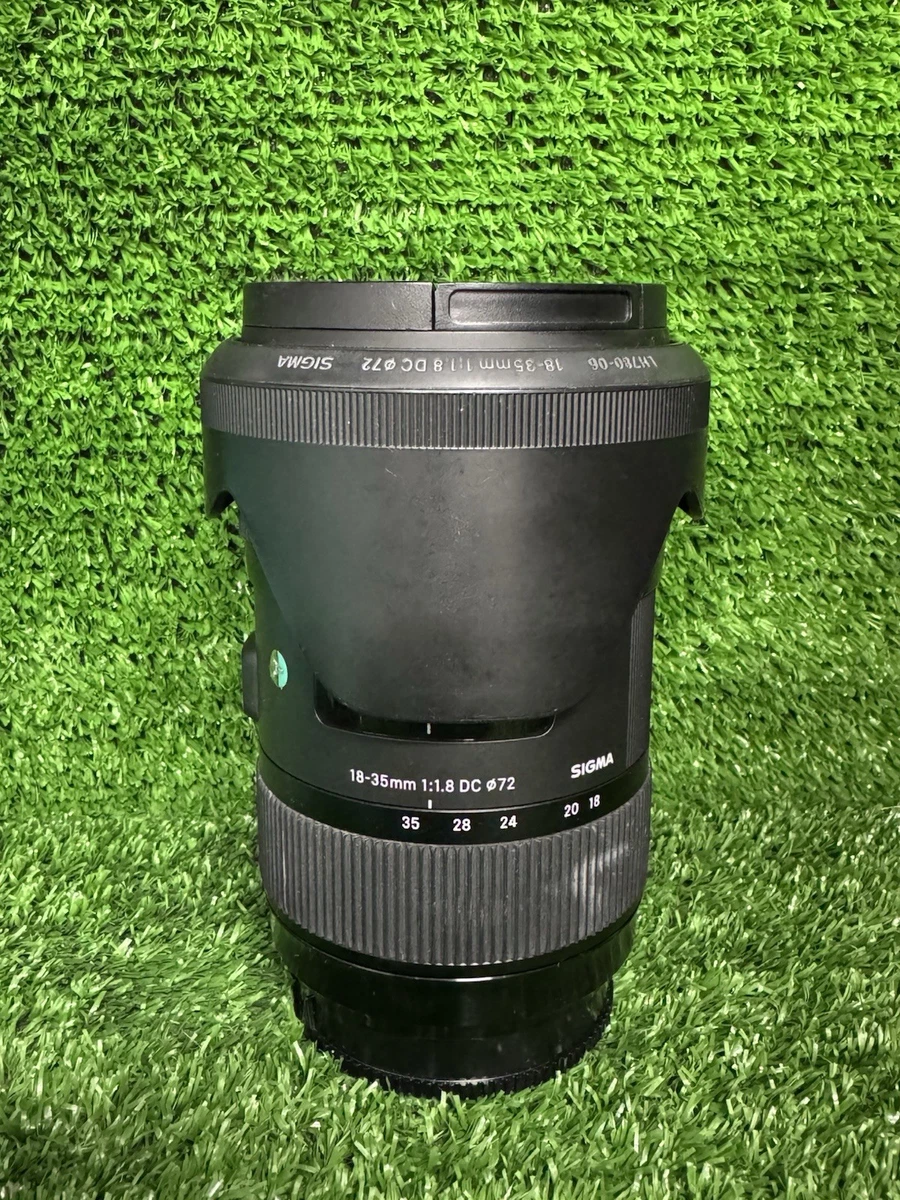 【ゆっころぴん】SIGMA 1.8 No.1 Sigma Art f/1.8 Camera Lenses 18-35mm Focal for sale | eBay