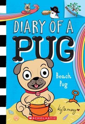 Beach Pug: A Branches Book Diary of a Pug #10 Paperback Kyla May