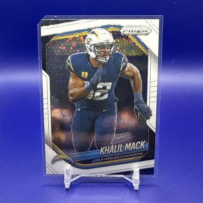 2025 Panini Prizm Football - White Disco - Khalil Mack #161 - LA Chargers   