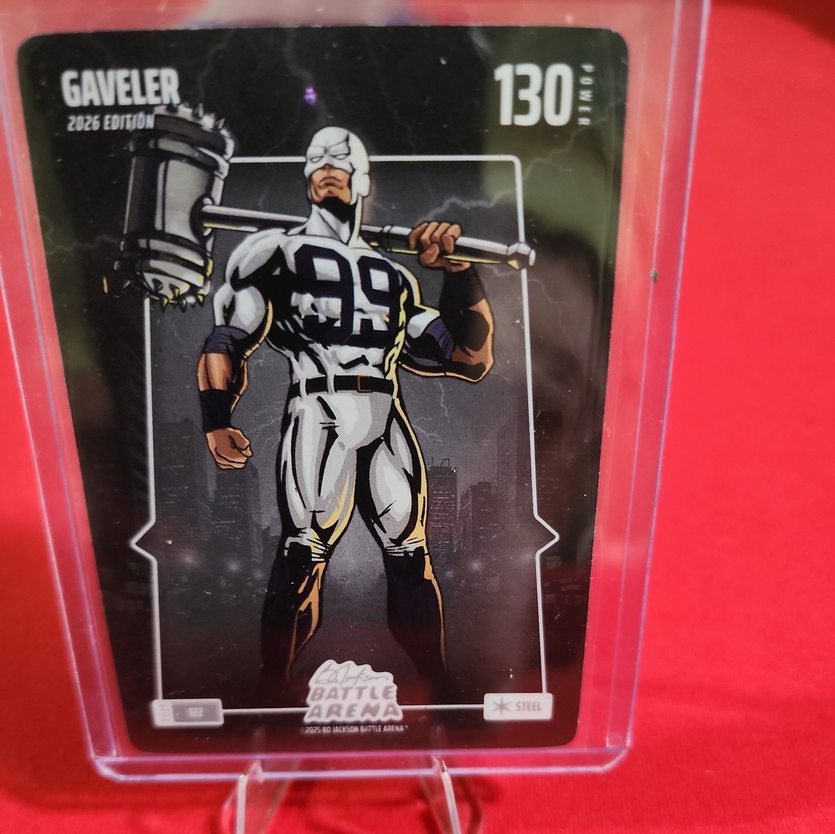 Aaron Judge 2026 Bo Jackson Battle Arena Gaveler steel #122 Yankees