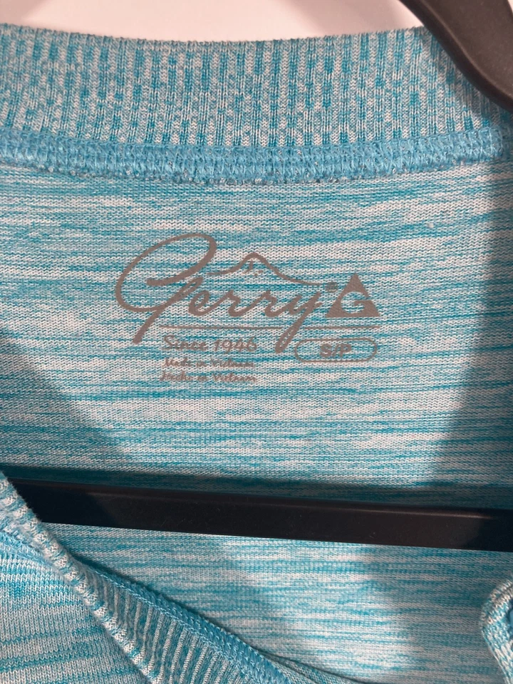 Gerry Women’s Pullover Shirt Stretchy Soft Zip Neck Long Sleeve - Size S - Image 3 of 4