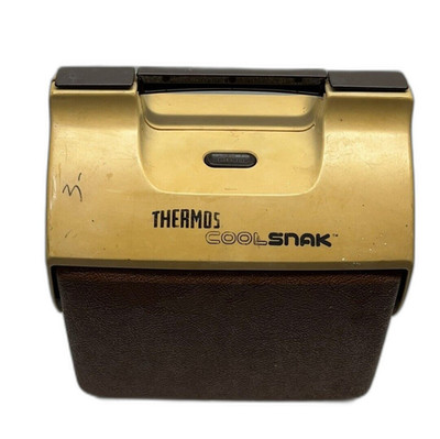 Thermos L'il SunPacker Cooler 6.5 Qt Burgundy Vintage Lock Lid USA