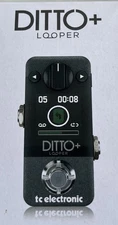 TC Electronic Electric Guitar Single Effect DITTO+ LOOPER